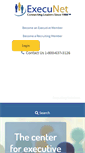 Mobile Screenshot of execunet.com
